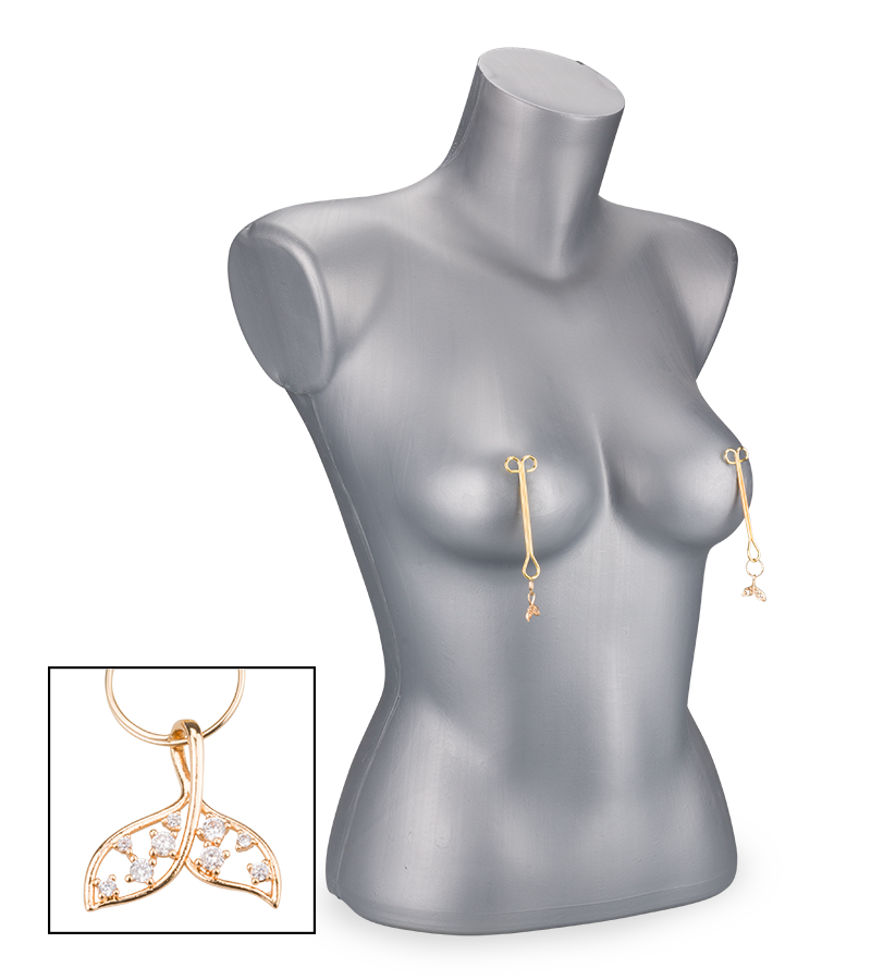 Pinces à tétons Naughty Mermaid