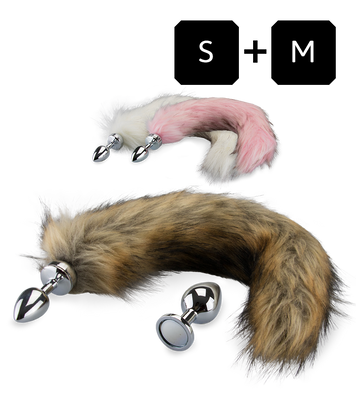 Plug anal 2 rosebud queue de renard