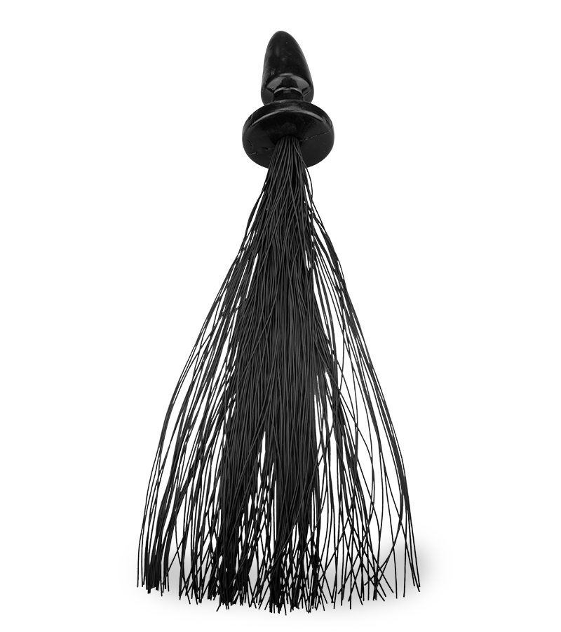 Plug anal à lanières en silicone