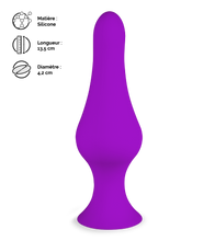 Charger l'image dans la galerie, Plug anal à ventouse Flame