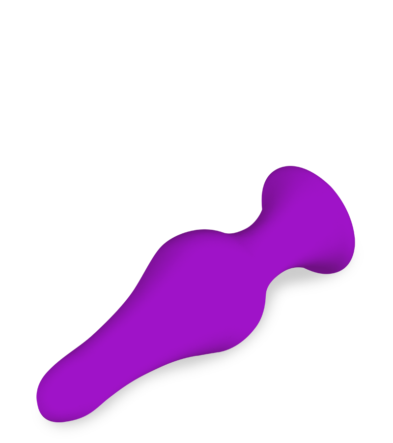 Plug anal à ventouse Flame