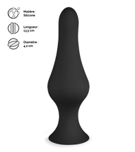 Charger l'image dans la galerie, Plug anal à ventouse Flame