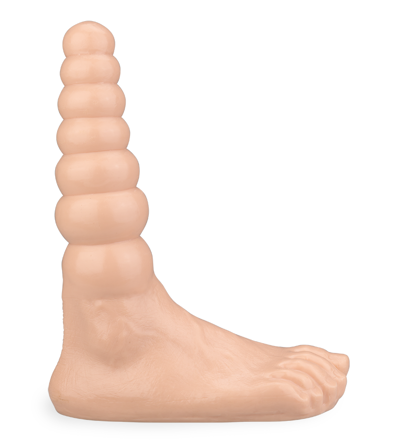 Plug anal avec base pied Foot Feetish