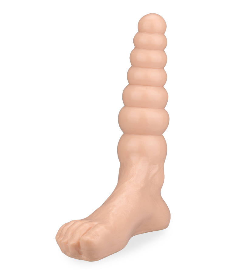 Plug anal avec base pied Foot Feetish