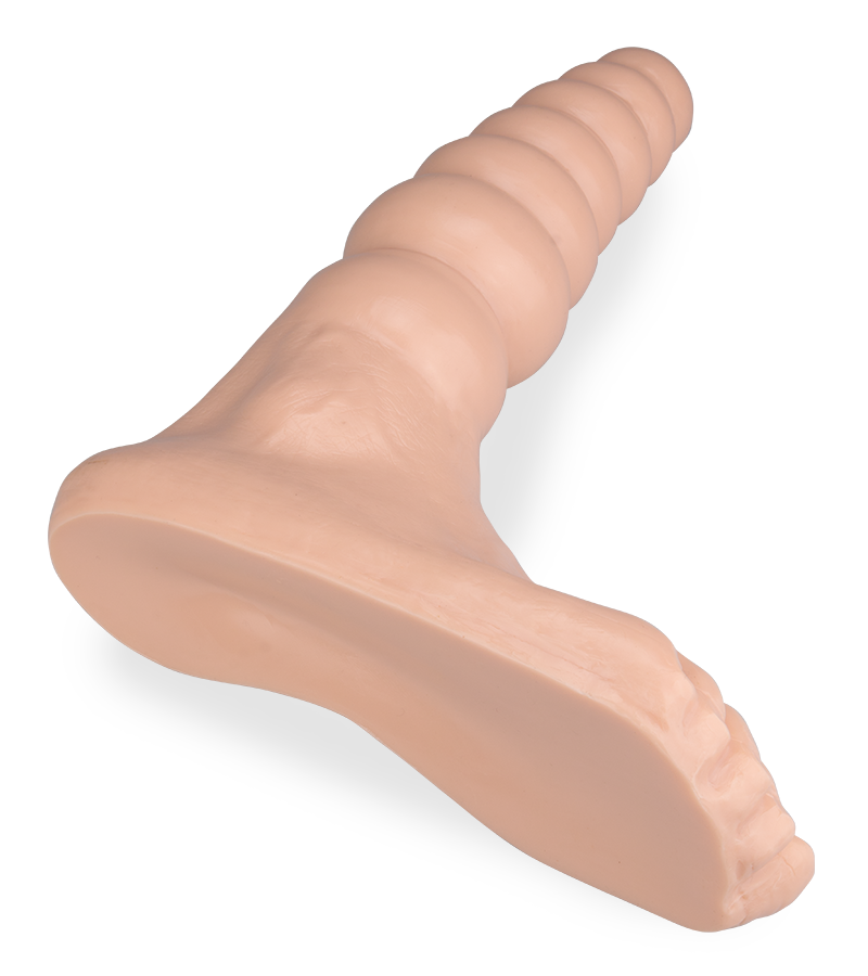 Plug anal avec base pied Foot Feetish