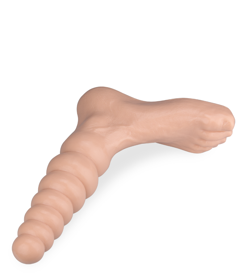 Plug anal avec base pied Foot Feetish