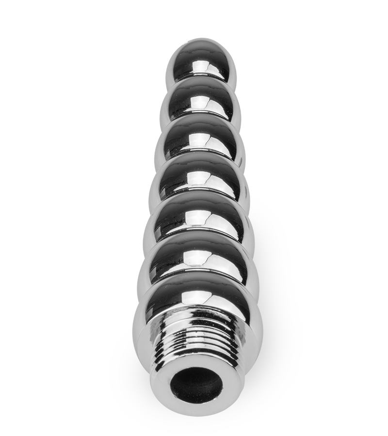 Plug anal chapelet 7 boules enema embout pommeau de douche