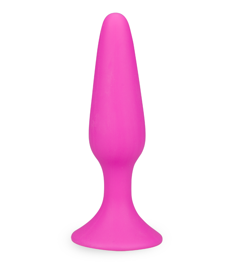 Plug anal conique ventouse