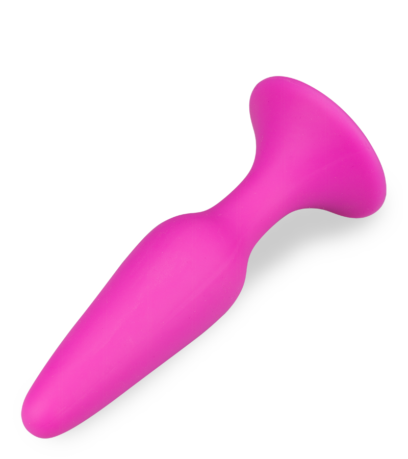 Plug anal conique ventouse