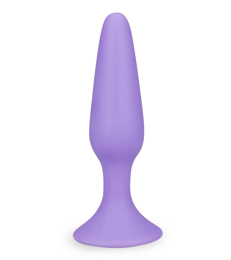 Plug anal conique ventouse