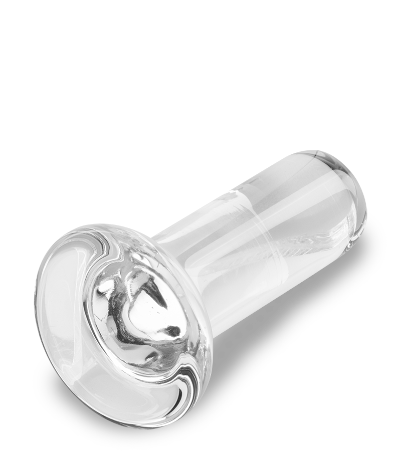 Plug anal en verre 8,3cm