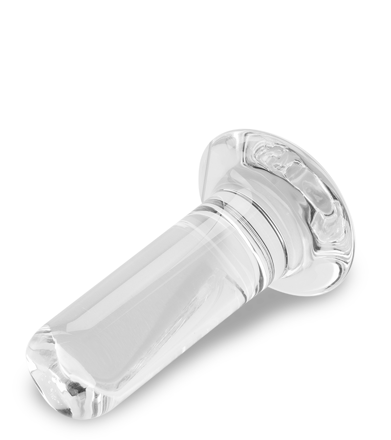 Plug anal en verre 8,3cm