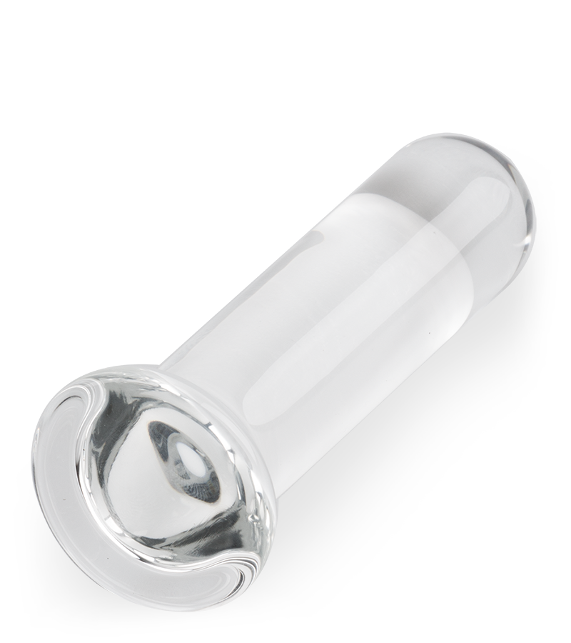 Plug anal en verre 8,5cm