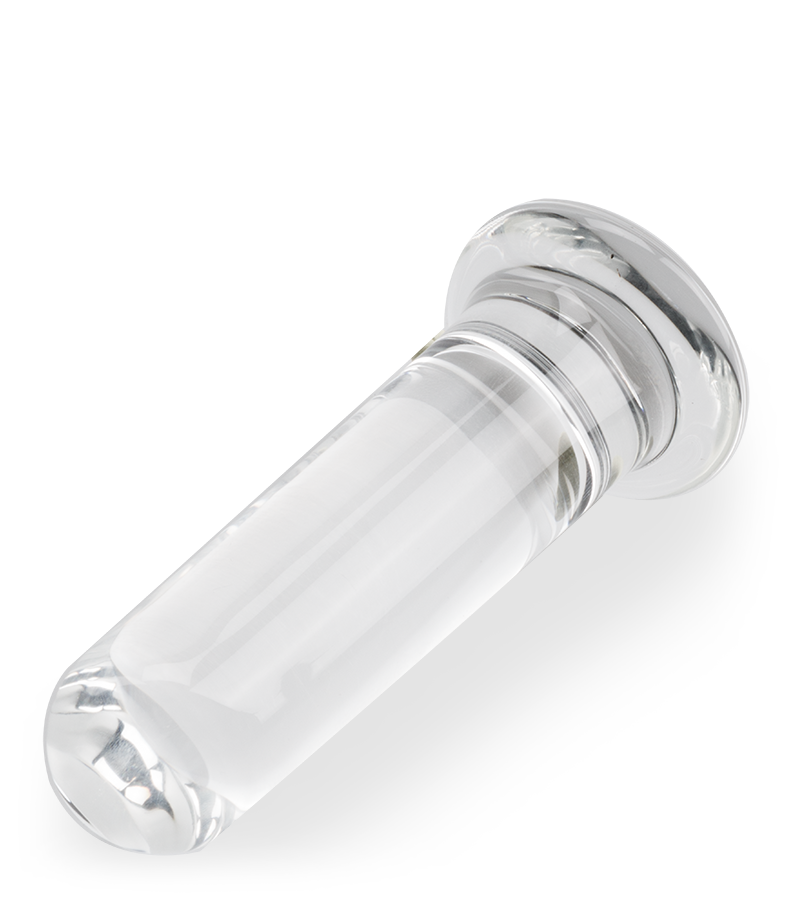 Plug anal en verre 8,5cm