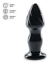 Charger l'image dans la galerie, Plug anal en verre Dahlia