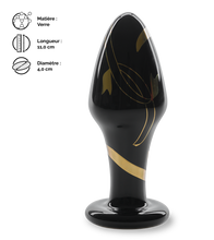 Charger l'image dans la galerie, Plug anal en verre Delicacy