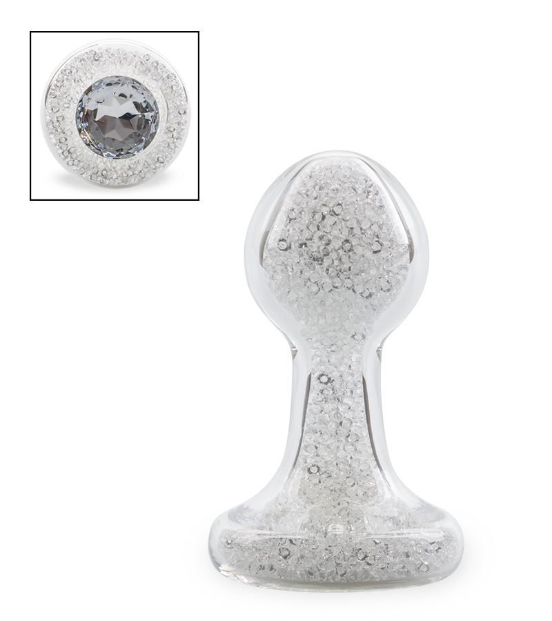 Plug anal en verre Diamond