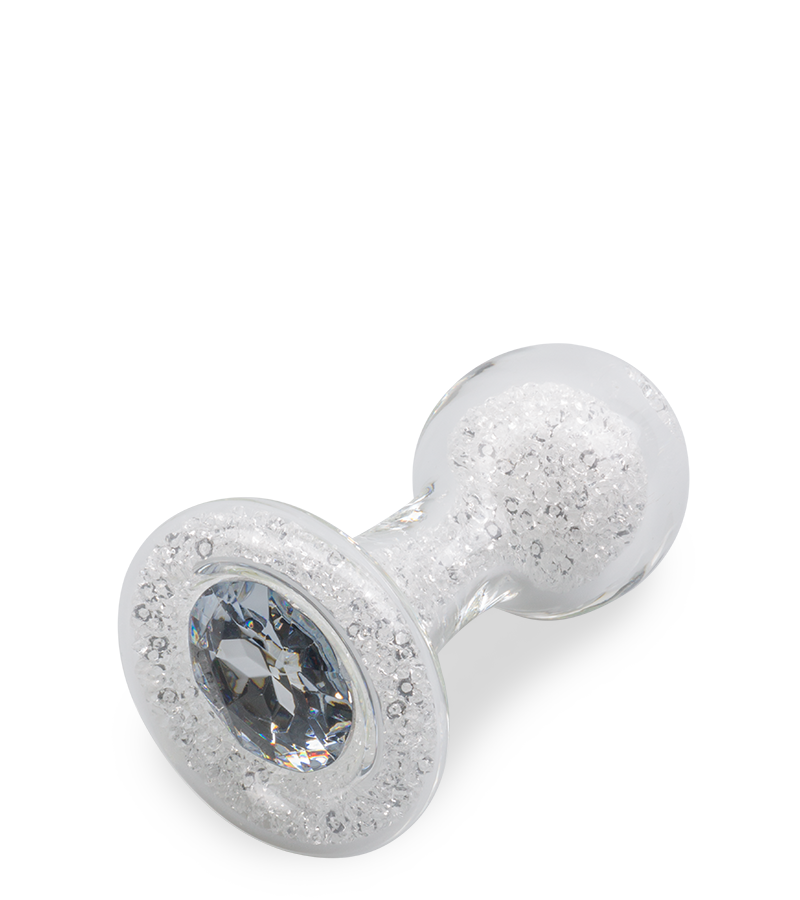 Plug anal en verre Diamond