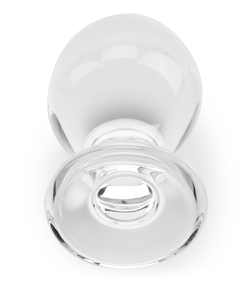 Plug anal en verre Eternal Love