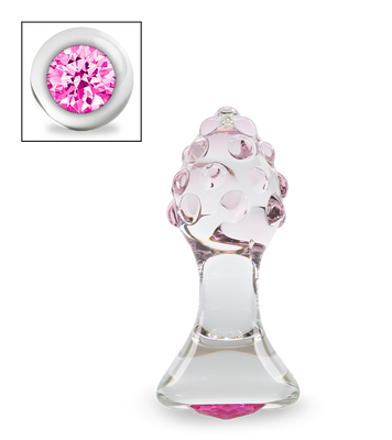 Plug anal en verre Jewel