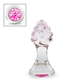 Plug anal en verre Jewel