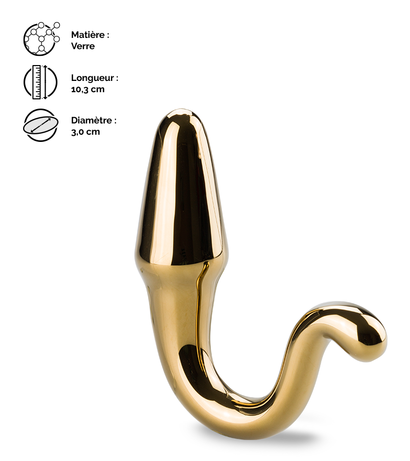 Plug anal en verre Oli