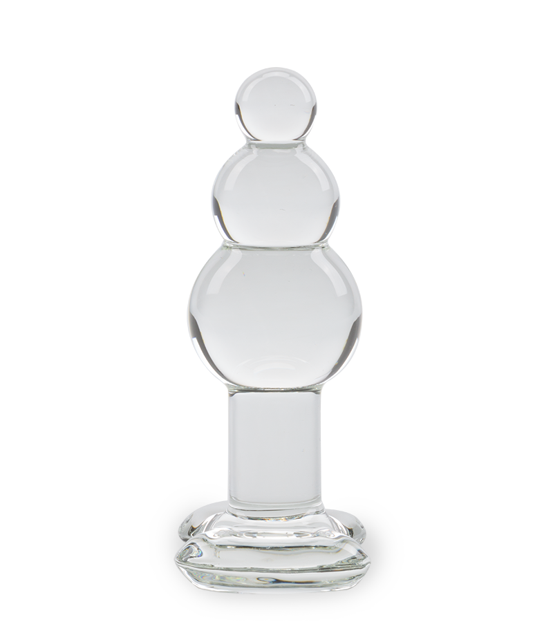 Plug anal en verre Progressive