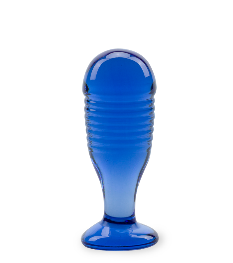 Plug anal en verre Saturn