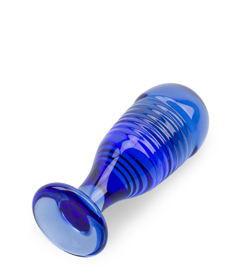 Plug anal en verre Saturn