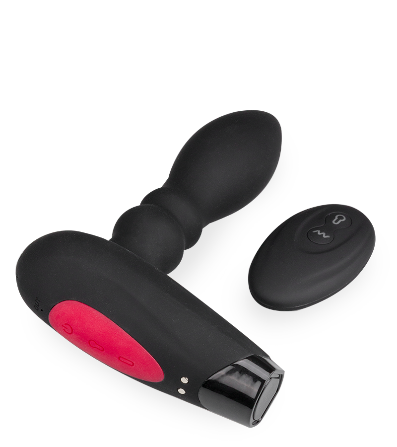 Plug anal gonflable vibrant Boom