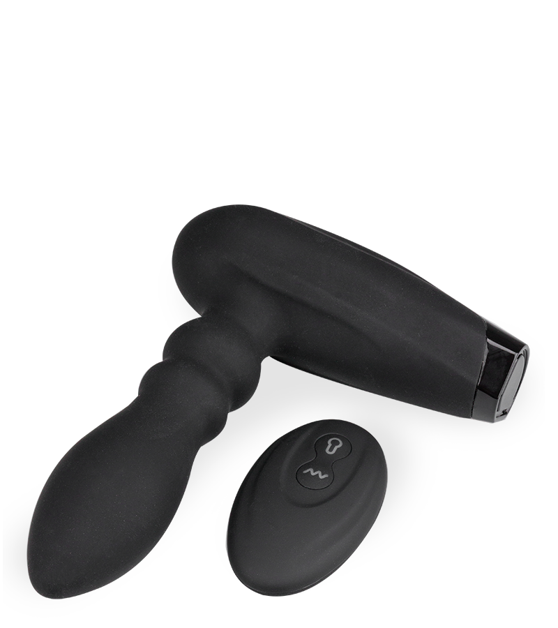 Plug anal gonflable vibrant Boom