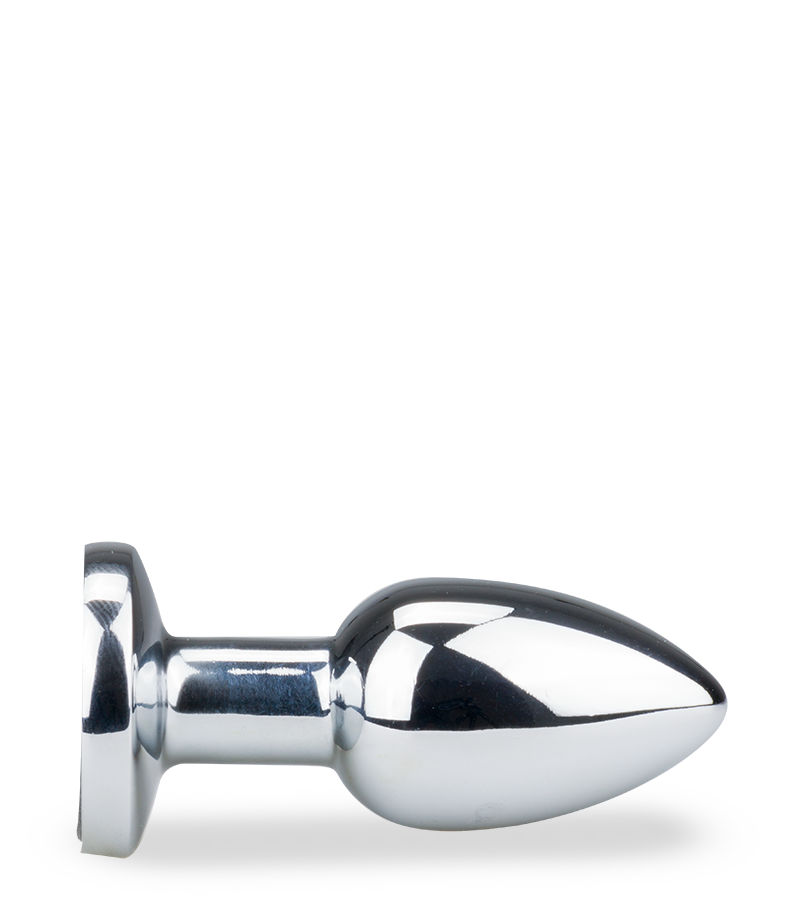 Plug anal métal rosebud vibrant télécommandé Orion