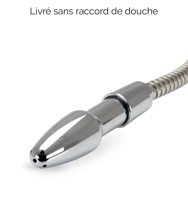 Plug anal rocket enema embout pommeau de douche