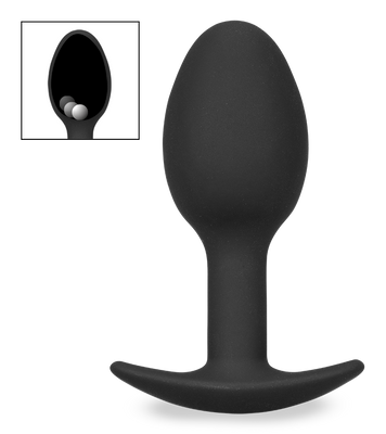 Plug anal silicone bille massante