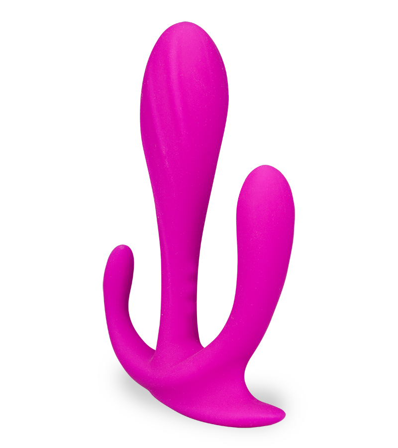 Plug anal triple stimulation