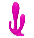 Plug anal triple stimulation