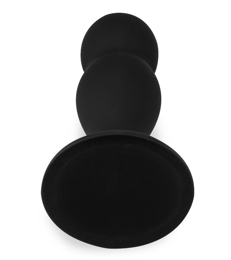 Plug anal ventouse 2 boules Mally