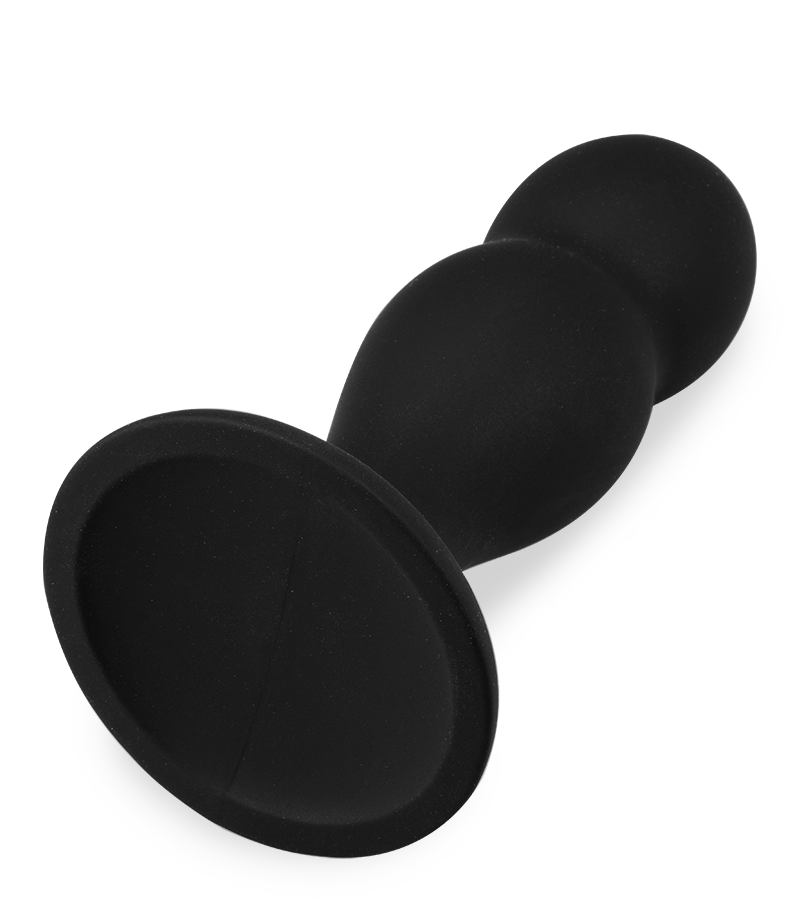 Plug anal ventouse 2 boules Mally