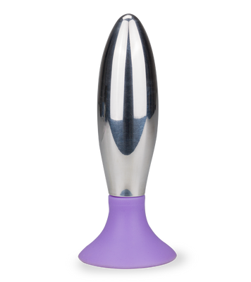 Plug anal ventouse acier 10,0cm