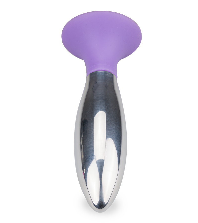Plug anal ventouse acier 10,0cm