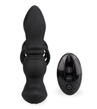 Charger l'image dans la galerie, Plug anal vibrant et va-et-vient avec double cockring Toronto