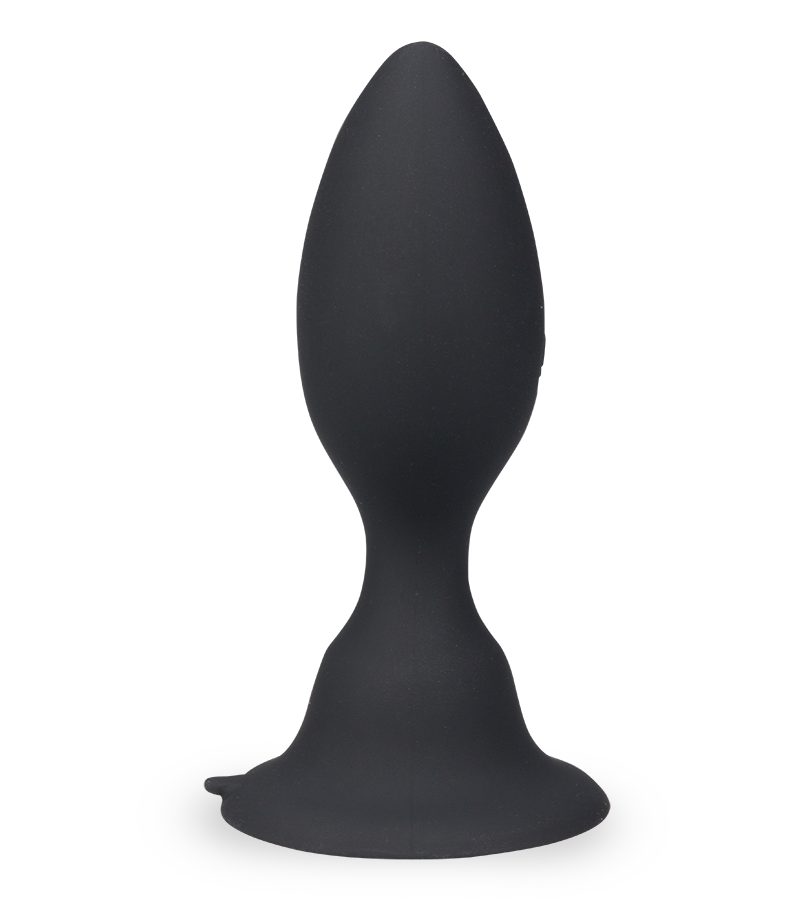 Plug anal vibrant flexible Ă  ventouse