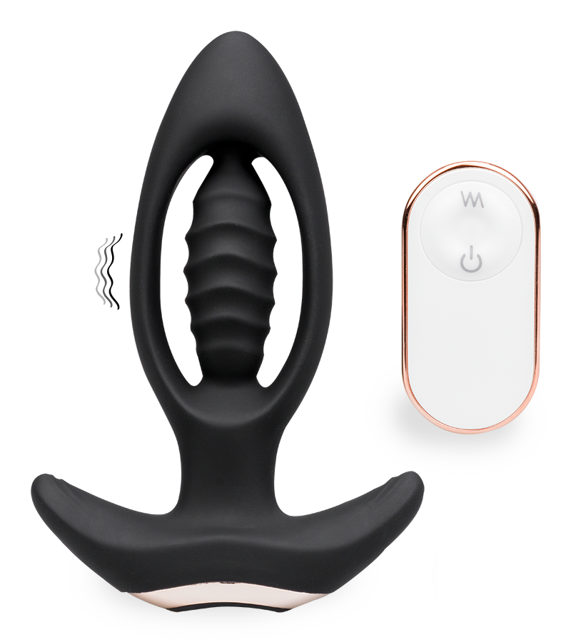 Plug anal vibrant télécommandé Anchor