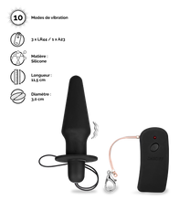 Charger l'image dans la galerie, Plug anal vibrant télécommandé Cruise