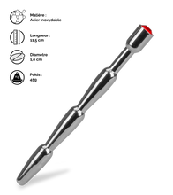 Charger l'image dans la galerie, Plug d'urètre long avec strass