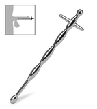 Plug d'urètre long Sword