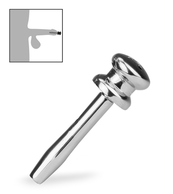 Plug d'urètre percé Golden Shower