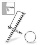 Plug d'urètre percé Ingenuity