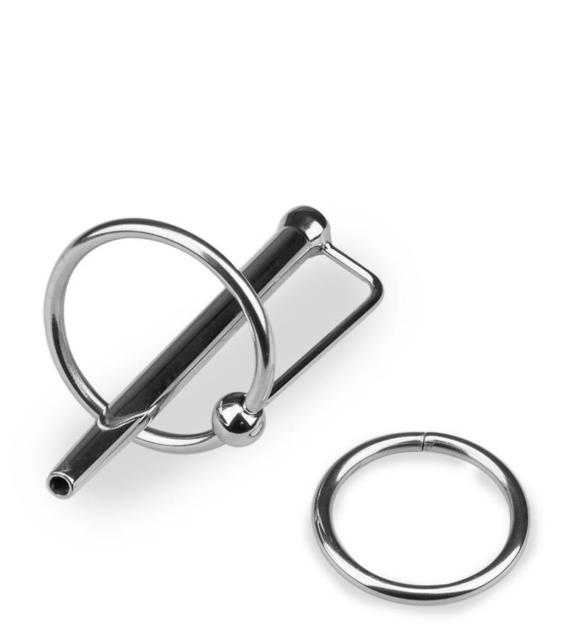 Plug d'urètre percé Ingenuity