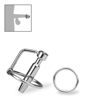 Plug d’urètre percé Juno